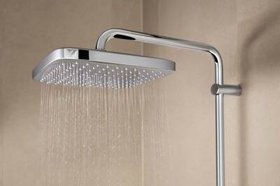 Die Grohe Tempesta Handbrause ist mit SpeedClean Anti-Kalk-Silikondüsen und der GROHE Long-Life Finish-Technologie für eine langlebige, schmutz- und kratzfeste Oberfläche ausgestattet