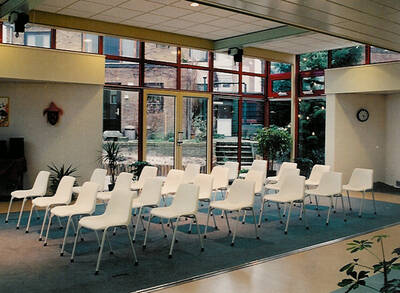 ...oder zum Meetingraum (Thermalhublift Holzpergola)...