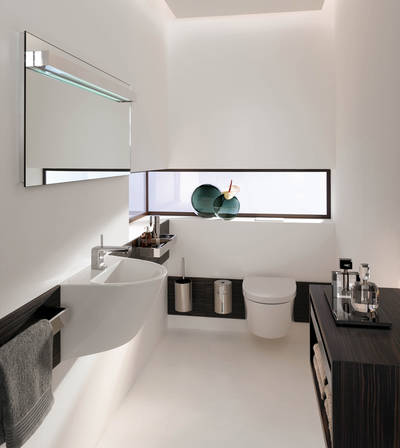 Klein und oho: Keramag Serie „Flow 300“