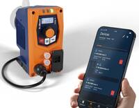 Geräte- und Statusinformationen der beta/ X werden einfach über eine NFC-Schnittstelle (Near Field Communication) kontaktlos aufs Handy übertragen